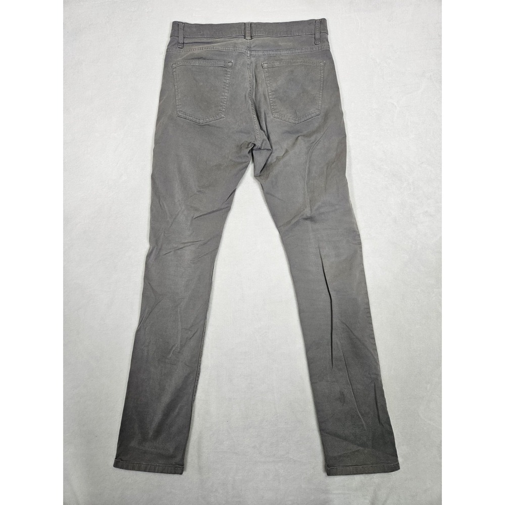 Flint and Tinder Slim Fit Chinos Pants Mens 32x33 Gray Casual Trousers - Picture 4 of 8